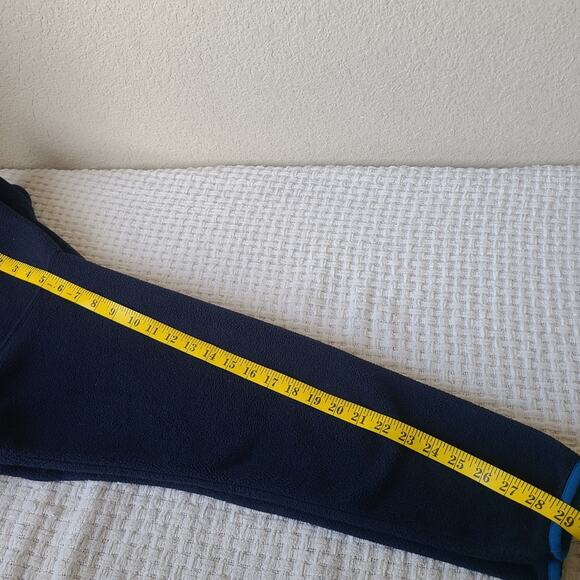 Patagonia Synchilla Snap T Navy Blue Red Pullover Fleece Sweater Women's XS - Picture 6 of 9